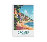 Jigsaw Puzzle 2000 Piece，Cromer Norfolk Posters Puzzle 2000 Pieces Wood Puzzle Adult Children'S Educational Toy Family Decompression Game 100x70cm
