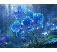 Jigsaw Puzzle 2000 Piece, Flowers And Raindrops Puzzles for Adults Puzzle Games Educational Game Jigsaws Puzzles for Adults, Fun Challenging Family Game Activities, for Wall Decor Gifts R1KH-420