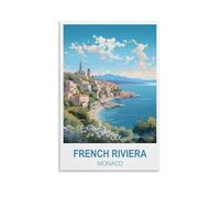 Jigsaw Puzzle 2000 Piece，French Riviera Monaco Jigsaws Puzzles 2000 Pieces Teens Kids Jigsaw Entertainment Toys Brain Challenge Puzzle 100x70cm