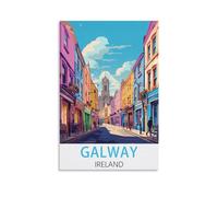 Jigsaw Puzzle 2000 Piece，Galway Ireland Jigsaw Puzzles for Adults 2000 Piece, Classic Puzzle Teens Boys Girls Puzzles 100x70cm
