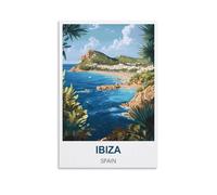 Jigsaw Puzzle 2000 Piece，Ibiza Spain Classic puzzle 3D puzzle diy kit paper toys unique gift residential culture 100x70cm