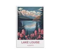 Jigsaw Puzzle 2000 Piece，Lake Louise Alberta Classic puzzle 3D puzzle diy kit paper toys unique gift residential culture 100x70cm