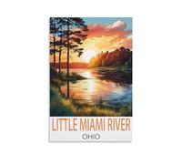 Jigsaw Puzzle 2000 Piece，Little Miami River Ohio Puzzles 2000 pieces puzzles for adult children classic family puzzle indoor 100x70cm