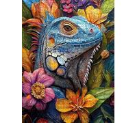 Jigsaw Puzzle 2000 Piece, Lizard Animals Puzzles for Adults 2000, Wooden Puzzles, Jigsaw Puzzle Games Classic Educational, The Impossible Challenge, Games Family, Creativity Gift DX0YL1-912