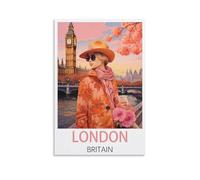 Jigsaw Puzzle 2000 Piece，London Britain Puzzles 2000 pieces puzzles for adult children classic family puzzle indoor 100x70cm