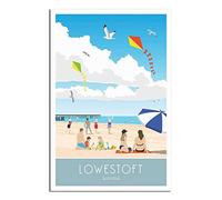 Jigsaw Puzzle 2000 Piece，Lowestoft Beach Suffolk Classic Puzzle Kids Puzzle Challenging And Difficult Puzzles for Adults And Teens 100x70cm