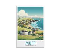 Jigsaw Puzzle 2000 Piece，Muff County Donegal Jigsaw Puzzles 2000 Pieces for Adults Painting Puzzle 2000 Pieces DIY Challenging Puzzles for Adults 100x70cm