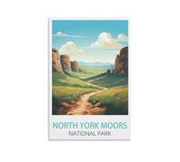 Jigsaw Puzzle 2000 Piece，North York Moors National Park Posters Puzzle 2000 Pieces Wood Puzzle Adult Children'S Educational Toy Family Decompression Game 100x70cm