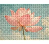 Jigsaw Puzzle 2000 Piece, Petals Pink Puzzles for Adults Puzzle Games Educational Game Jigsaws Puzzles for Adults, Fun Challenging Family Game Activities, for Wall Decor Gifts R1KH-357