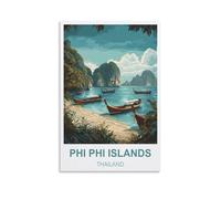 Jigsaw Puzzle 2000 Piece，Phi Phi Islands Thailand Jigsaw Puzzles for Adults 2000 Piece, Classic Puzzle Teens Boys Girls Puzzles 100x70cm
