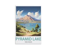 Jigsaw Puzzle 2000 Piece Pyramid Lake Nevada Puzzle 2000 Pieces Wood Puzzle Adult Children'S Educational Toy Family Decompression Game 70x100cm
