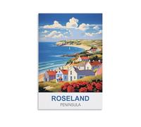 Jigsaw Puzzle 2000 Piece，Roseland Peninsulas Jigsaw Puzzles 2000 Pieces for Adults Painting Puzzle 2000 Pieces DIY Challenging Puzzles for Adults 100x70cm