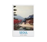 Jigsaw Puzzle 2000 Piece，Seoul South Korea Classic puzzle 3D puzzle diy kit paper toys unique gift residential culture 100x70cm