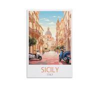 Jigsaw Puzzle 2000 Piece，Sicily Italy Street Classic puzzle 3D puzzle diy kit paper toys unique gift residential culture 100x70cm