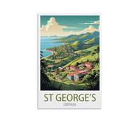 Jigsaw Puzzle 2000 Piece，St George's Grenada Jigsaws Puzzles 2000 Pieces Teens Kids Jigsaw Entertainment Toys Brain Challenge Puzzle 100x70cm