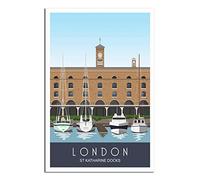 Jigsaw Puzzle 2000 Piece，St Katharine Docks London Jigsaw Puzzles for Adults 2000 Piece, Classic Puzzle Teens Boys Girls Puzzles 100x70cm