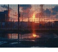 Jigsaw Puzzle 2000 Piece, Sunset Landscape Puzzles for Adults Puzzle Games Educational Game Jigsaws Puzzles for Adults, Fun Challenging Family Game Activities, for Wall Decor Gifts R1KH-731