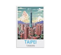 Jigsaw Puzzle 2000 Piece，Taipei Taiwan Jigsaws Puzzles 2000 Pieces Teens Kids Jigsaw Entertainment Toys Brain Challenge Puzzle 100x70cm