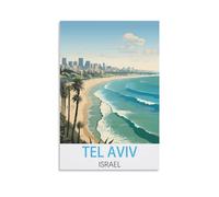 Jigsaw Puzzle 2000 Piece，Tel Aviv Israel Classic Puzzle Kids Puzzle Challenging And Difficult Puzzles for Adults And Teens 100x70cm
