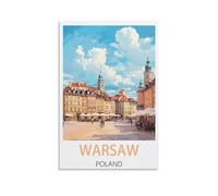 Jigsaw Puzzle 2000 Piece，Warsaw Poland Posters Puzzles 2000 pieces puzzles for adult children classic family puzzle indoor 100x70cm