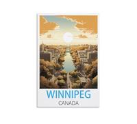 Jigsaw Puzzle 2000 Piece，Winnipeg Canada Puzzle 2000 Pieces Wood Puzzle Adult Children'S Educational Toy Family Decompression Game 100x70cm