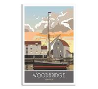 Jigsaw Puzzle 2000 Piece，Woodbridge Suffolk Sunset Jigsaw Puzzles 2000 Pieces for Adults Painting Puzzle 2000 Pieces DIY Challenging Puzzles for Adults 100x70cm