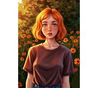 Jigsaw Puzzle 2000 Pieces Blonde Girl, Premium Jigsaws 2000 pieces for Adults & Teens, Precision Fit Thick Board, for for Men & Women, Finished Size 100x70cm Flower