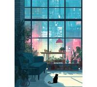 Jigsaw Puzzle 2000 Pieces City, Premium Jigsaws 2000 pieces for Adults & Teens, Precision Fit Thick Board, for for Men & Women, Finished Size 100x70cm Nightscape