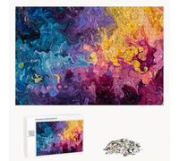 Jigsaw Puzzle 2000 Pieces for Adults - Abstract & Colorful - Wooden Pieces with Classic Fit & HD Print - Stress Relief Hobby & Home Decor - 75 x 105 cm - Not for Children under 14 P3#284