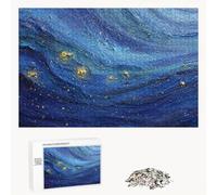 Jigsaw Puzzle 2000 Pieces for Adults - Blue & Abstract - Wooden Pieces with Classic Fit & HD Print - Stress Relief Hobby & Home Decor - 70 x 100 cm - Not for Children under 14 P3#426