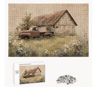 Jigsaw Puzzle 2000 Pieces for Adults - Car & Cabin - Wooden Pieces with Classic Fit & HD Print - Stress Relief Hobby & Home Decor - 75 x 105 cm - Not for Children under 14 P3#272