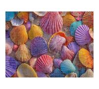 Jigsaw Puzzle 2000 Pieces for Adults, Color & Shell Wooden Puzzle, 1T#96
