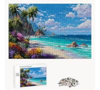 Jigsaw Puzzle 2000 Pieces for Adults - Ocean & Landscape - Wooden Pieces with Classic Fit & HD Print - Stress Relief Hobby & Home Decor - 75 x 105 cm - Not for Children under 14 P3#171