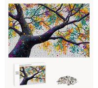 Jigsaw Puzzle 2000 Pieces for Adults - Tree & Colorful - Wooden Pieces with Classic Fit & HD Print - Stress Relief Hobby & Home Decor - 75 x 105 cm - Not for Children under 14 P3#12