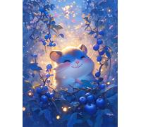 Jigsaw Puzzle 2000 Pieces Orchard, Premium Jigsaws 2000 pieces for Adults & Teens, Precision Fit Thick Board, for for Men & Women, Finished Size 100x70cm Cute Hamster