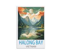 Jigsaw Puzzle 2000 Pieces Puzzles for Adults Halong Bay Vietnam Challenging Puzzles Hard Puzzle for Family Decorations 70x100cm