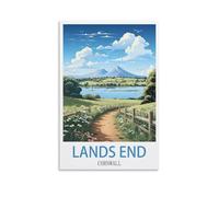 Jigsaw Puzzle 2000 Pieces Puzzles for Adults,Land's End Cornwall 2000 Piece Puzzle Educational Games Home Decoration Puzzle 100x70cm