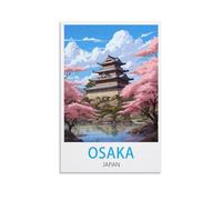 Jigsaw Puzzle 2000 Pieces Puzzles for Adults Osaka Japan Posters Challenging Puzzles Hard Puzzle for Family Decorations 70x100CM