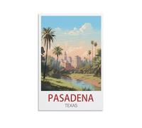 Jigsaw Puzzle 2000 Pieces Puzzles for Adults，Pasadena Texas Posters Challenging Puzzles Hard Puzzle for Family Decorations 100x70cm