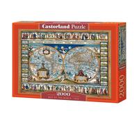 Map of The World, 1639