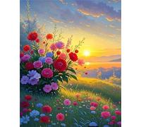 Jigsaw Puzzle 30 Pieces Sunshine, Premium Jigsaws 30 pieces for Adults & Teens, Precision Fit Thick Board, for for Men & Women, Finished Size 25x20cm Bouquets