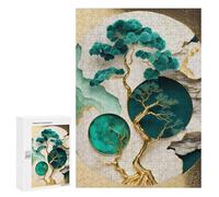 Jigsaw Puzzle 300 PCS Abstract Bonsai Tree Art Jigsaws for Adults Toy Wall Decor Pattern Assembly Deal As Gifts for The Whole Family 300 PCS