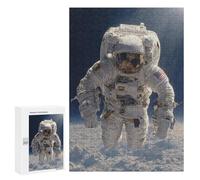 Jigsaw Puzzle 300 PCS Astronaut Floating in Space-17 Adult Jigsaw Puzzles Enhance Memory Parent-child Interaction Brainteaser Family Games 300 PCS