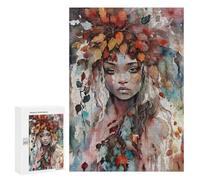 Jigsaw Puzzle 300 PCS Autumn Nature Nymph Adult Puzzles Toy Wall Decor Birthday Present Deal As Gifts for The Whole Family 300 PCS