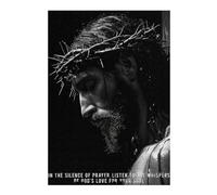 Jigsaw Puzzle 300 PCS Christ Poster Catholic Jigsaw for Adults Toy Wall Decor Staycation Kill Time Unique Birthday And Gifts 300 PCS