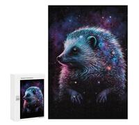 Jigsaw Puzzle 300 PCS Cosmic Hedgehog Art Print-16 Jigsaws for Adults Puzzle Birthday Present Difficult And Challenge Challenging Game Gifts 300 PCS