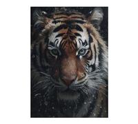 Jigsaw Puzzle 300 PCS Cute Wet Tiger Jigsaw for Adults Toy Wall Decor Staycation Kill Time Unique Birthday And Gifts 300 PCS