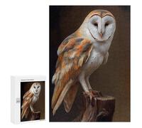 Jigsaw Puzzle 300 PCS for Adults Barn Owl Jigsaws for Adults DIY Toys But Fun And Humorous for Birthday, Chrismas 300 PCS