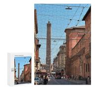 Jigsaw Puzzle 300 PCS for Adults Bologna City Adult Jigsaw Puzzle Relaxing Games Precision Cutting Deal As Gifts for The Whole Family 300 PCS