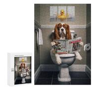 Jigsaw Puzzle 300 PCS for Adults Cavalier King Charles Adult Jigsaw Brain Teaser Game Birthday Present Help The Brain Exercise 300 PCS